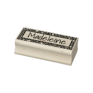 Stilvolle Schlange Skin Reptile Muster Individuell Gummistempel