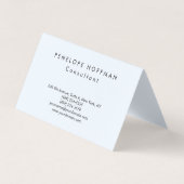 Stilvolle Schlichte Einfache Berufliche Klasse Visitenkarten (Vorderseite)