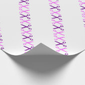 Stilvolle Schneideschere Friseur Schneider Geschenkpapier (Ecke)