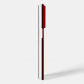 Stilvolle schwarz-weiß Streifen Case-Mate iPhone Hülle (Rückseite / Rechts)