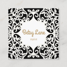 Stilvolle Schwarz-Weiß-Wirbel