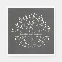 Stilvolle Schwarz-weiße Blütenhochzeit