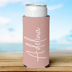 Stilvolle Script-Individuelle Name Girls Beach Tri Selters Dosenkühler