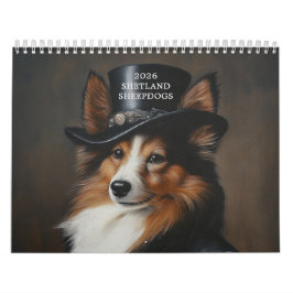 Stilvolle Shetland Sheepdogs | Sheltie Kalender