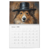 Stilvolle Shetland Sheepdogs | Sheltie Kalender (Jan 2025)