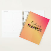 Stilvolle Shiny Imitats Gold Planner Typografie Planer (Anzeige)