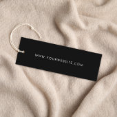 Stilvolle Signature Script Black Hang Tag