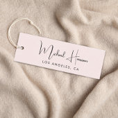 Stilvolle Signature Script Pink Hang Tag