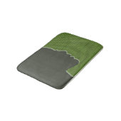 Stilvolle Silhouette Badematte (Schrägansicht)