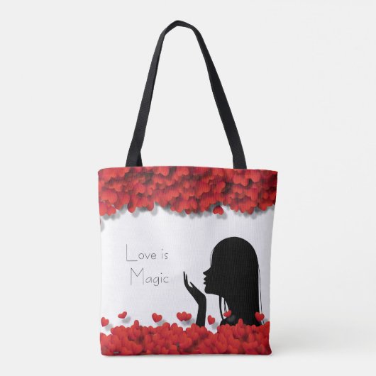 Stilvolle Silhouette Tasche (Rückseite)