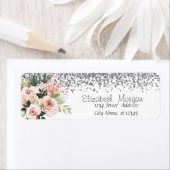 Stilvolle Silver Diamonds-Blume (Insitu)