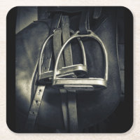 Stilvolle Silver Stirrups auf English Riding Saddl