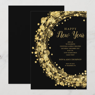 Stilvolle Silvesterparty Einladung