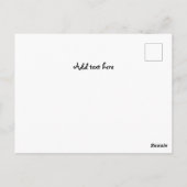 Stilvolle Singapore Travel Postkarte (Rückseite)