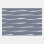 Stilvolle skandinavische nordische Formen Muster B Geschenkpapier Set (Vorderseite)