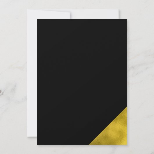 Stilvolle SkriptWedding Save the Date (Rückseite)