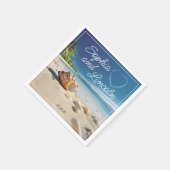 Stilvolle Sommerhochzeit Serviette (Ecke)