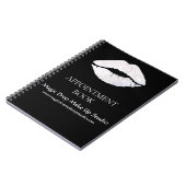 Stilvolle Sparkle Lip vereint künstlerische Ernenn Notizblock (Linke Seite)