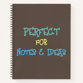 Stilvolle Spirale Notizblock