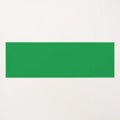 Stilvolle St. Patricks Day Black Green Lucky Clove Yogamatte (Rückseite (Horizontal))