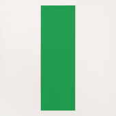 Stilvolle St. Patricks Day Black Green Lucky Clove Yogamatte (Rückseite)