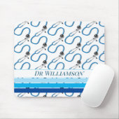Stilvolle Stethoscope Doktor und Krankenschwester Mousepad (Mit Mouse)