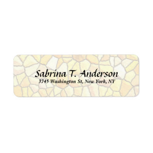 Stilvolle Stone Wall Elegante Schrift Moderne