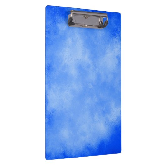 Stilvolle Storm Cloud-Effekt Muster Blue Frost Klemmbrett (Rechts)