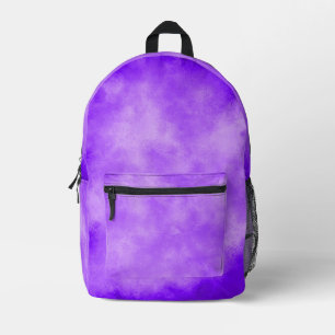 Stilvolle Storm Cloud-Effekt Muster Blueberry Bedruckter Rucksack