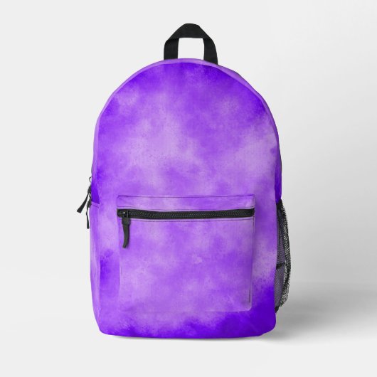 Stilvolle Storm Cloud-Effekt Muster Blueberry Bedruckter Rucksack (Vorderseite)