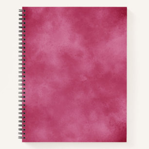 Stilvolle Storm Cloud-Effekt-Muster bordeu Notizblock