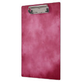 Stilvolle Storm Cloud-Effekt Muster Burgundy Blush Klemmbrett (Links)