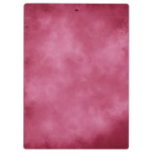 Stilvolle Storm Cloud-Effekt Muster Burgundy Blush Klemmbrett (Rückseite)