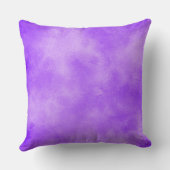 Stilvolle Storm Cloud-Effekt-Muster lila blau Kissen (Rückseite)