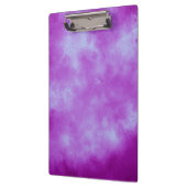 Stilvolle Storm Cloud-Effekt-Muster Lila Blue Klemmbrett (Links)