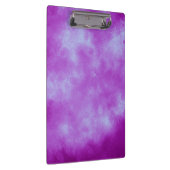 Stilvolle Storm Cloud-Effekt-Muster Lila Blue Klemmbrett (Rechts)