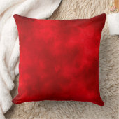 Stilvolle Storm Cloud-Effekt Muster Red Black Kissen (Decke)