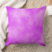 Stilvolle Storm Cloud-Effekt Muster rosa lila Kissen (Decke)