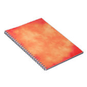 Stilvolle Storm Cloud-Effekt Muster Tropical Notizblock (Rechte Seite)