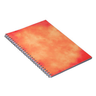 Stilvolle Storm Cloud-Effekt Muster Tropical Notizblock
