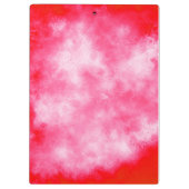 Stilvolle Storm-Wolkeneffektmuster Klemmbrett (Rückseite)