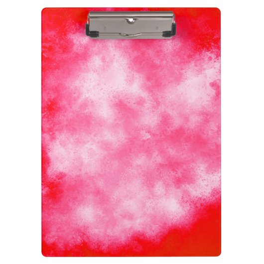 Stilvolle Storm-Wolkeneffektmuster Klemmbrett (Vorderseite)