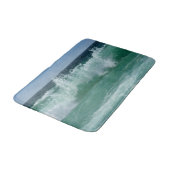 Stilvolle Strandwaves Naturseaside Template Medium Badematte (Schrägansicht)