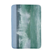 Stilvolle Strandwaves Naturseaside Template Medium Badematte (Vorderseite Vertikal)