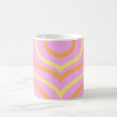 Stilvolle Streifen Kaffeetasse (Mittel)