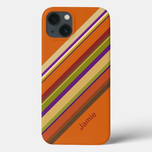 Stilvolle Stripes Case-Mate iPhone Case (Rückseite)