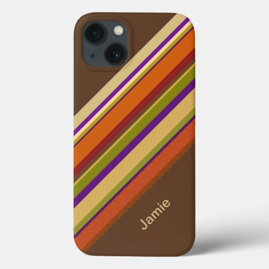 Stilvolle Stripes Case-Mate iPhone Case (Rückseite)