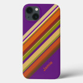 Stilvolle Stripes Case-Mate iPhone Case (Rückseite)