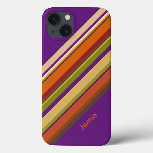Stilvolle Stripes Case-Mate iPhone Case (Rückseite)