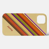 Stilvolle Stripes Case-Mate iPhone Case (Rückseite (Horizontal))